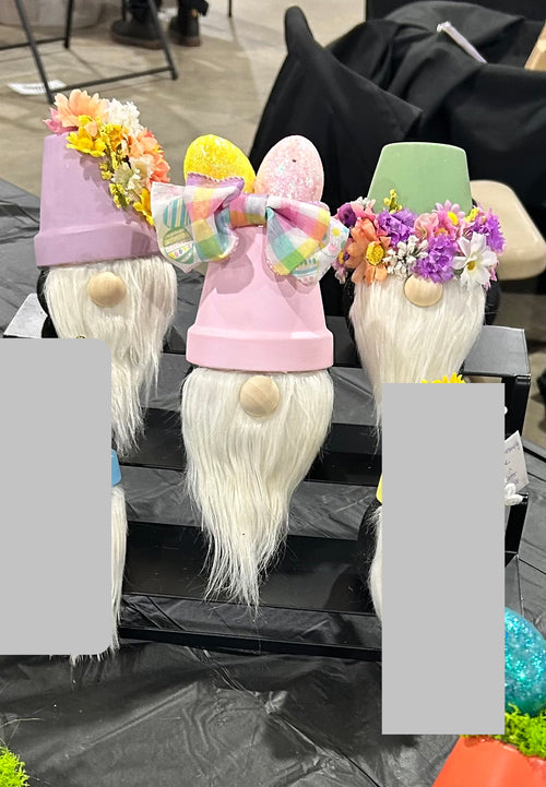 Handhmade Pot Gnomes