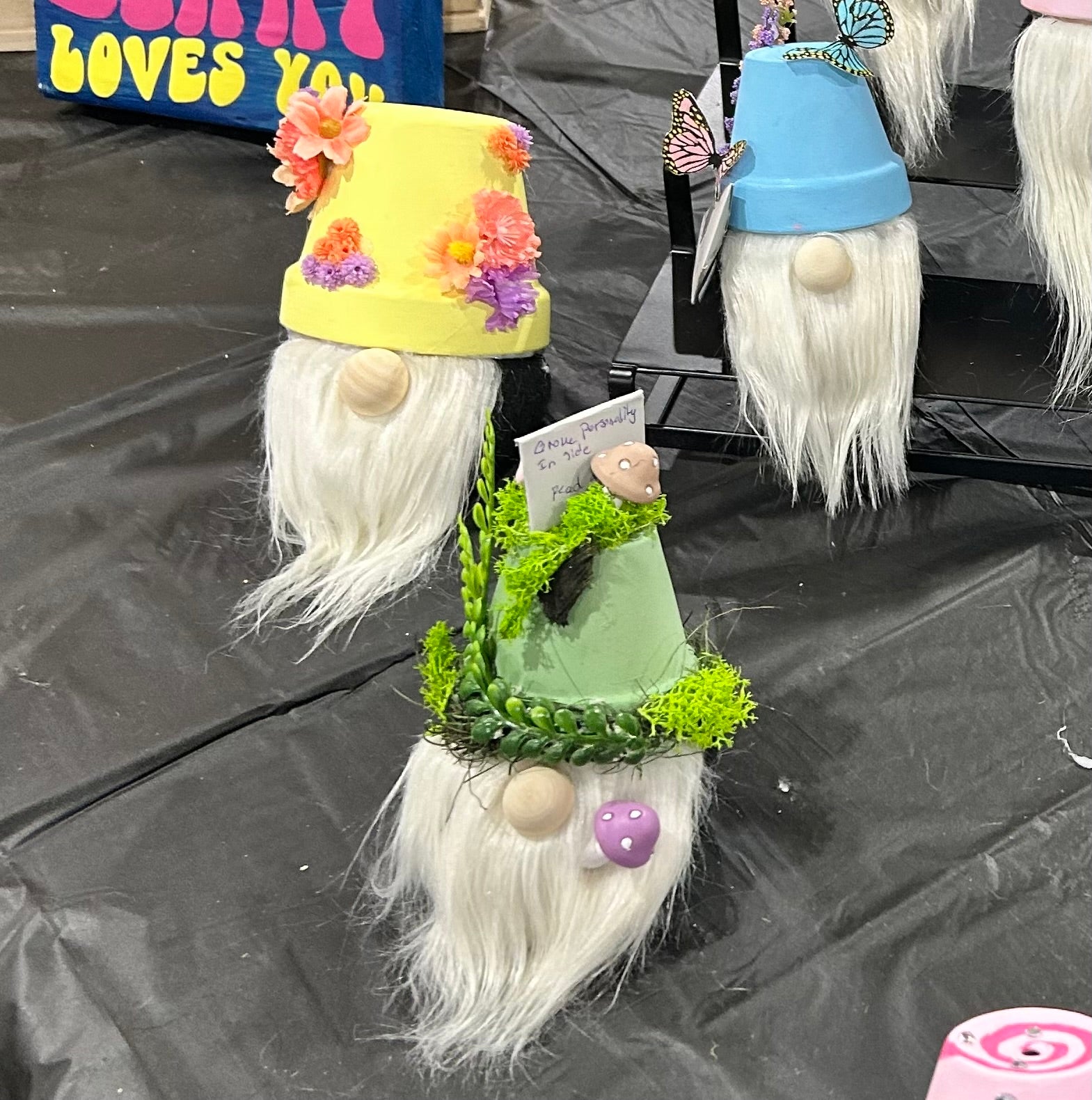 Handhmade Pot Gnomes