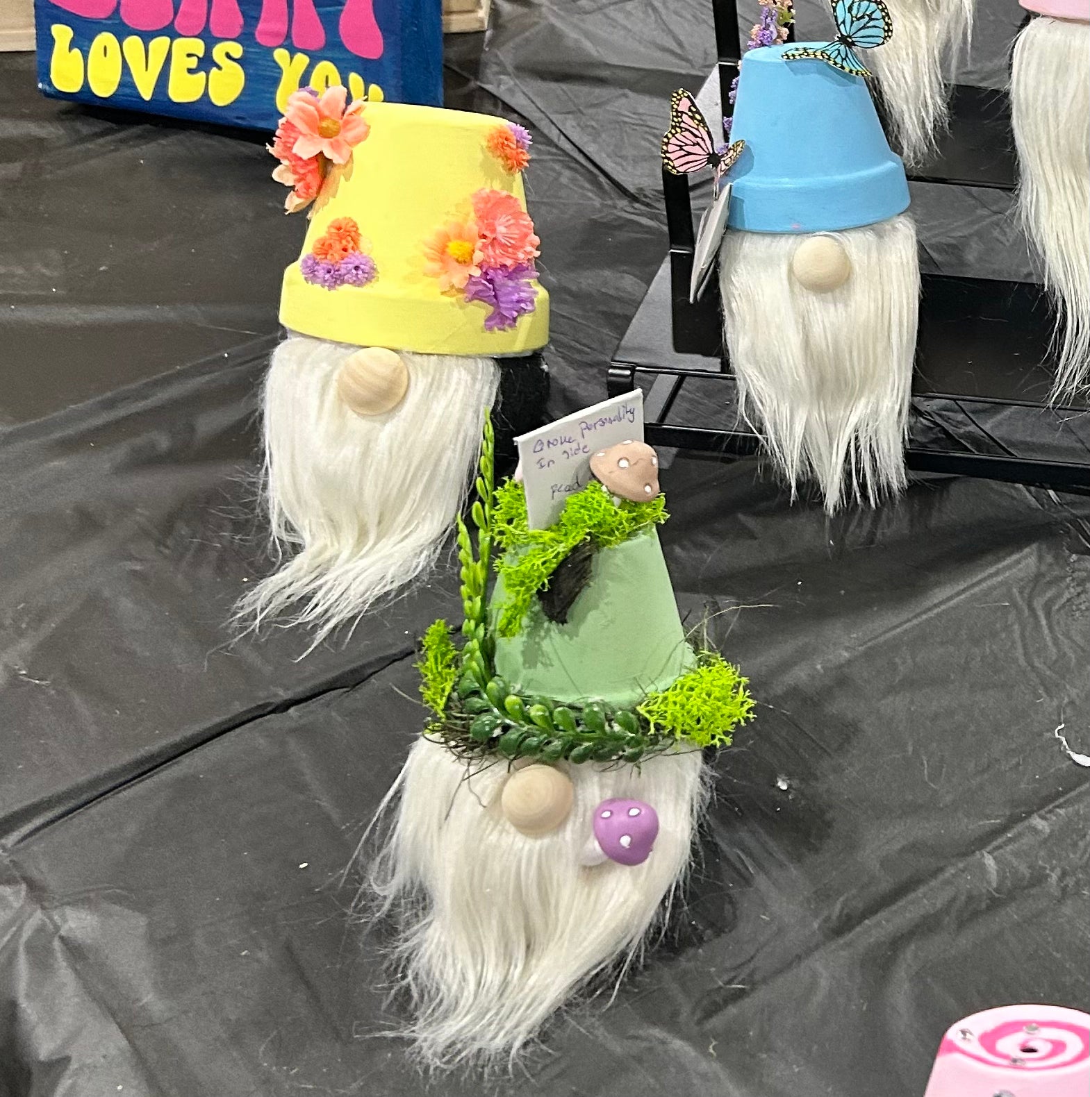 Handhmade Pot Gnomes